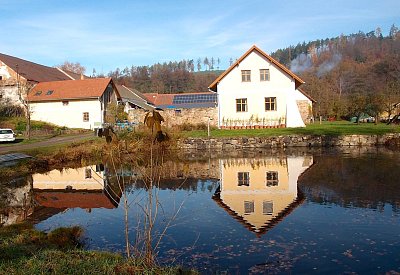 Vycházka z Týnce nad Sázavou do Nespek plná slunce, jinovatky a smíchu