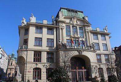 Nová radnice na Mariánském náměstí