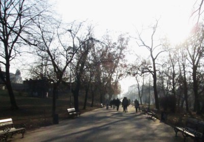 Poslední čoud před Hlavním nádražím