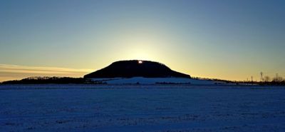 Přistání UFO na Řípu?