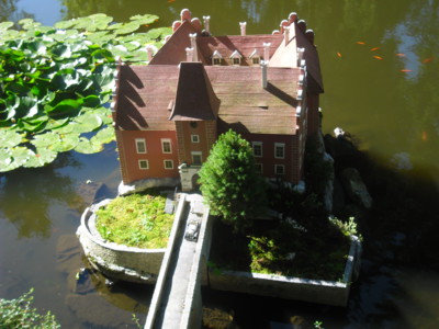Zámek Červená Lhota v miniatuře