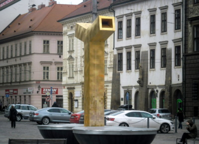 Jedna z plzeňských kašen