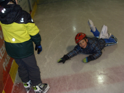 Radost na bruslích...