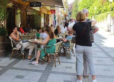 Pohoda v kavárně