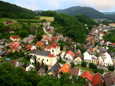 Pohled na Štramberk