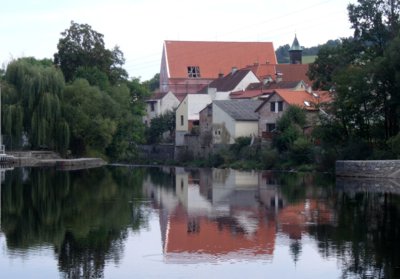 Sušice-zrcadlení