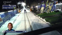 Když se rozjezd skokana podaří tak nabere rychlost přes 90 km/hod