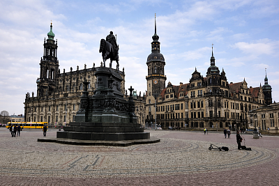 Historické centrum Drážďan *