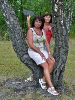 v lese