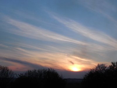 Čarodějnický západ slunce