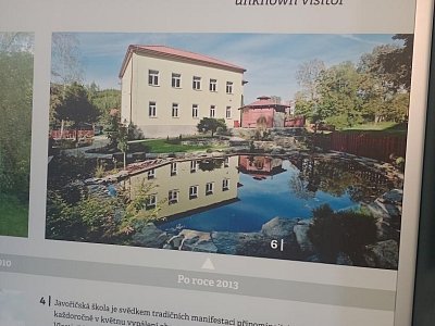 Opravená škola v Javoříčku po roce 2013