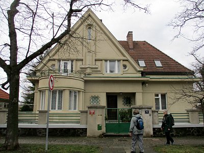 vila architekta Antonína Mendla z dvacátých let minulého století