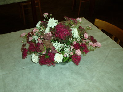 soutěž v aranžování - Kytice z roští-