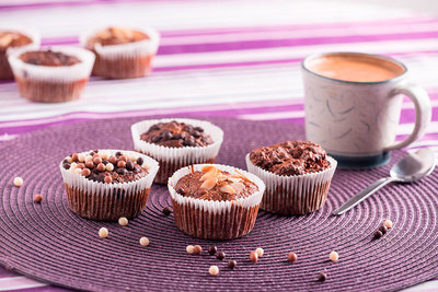 Zdravé muffiny s jablky a ovesnými vločkami