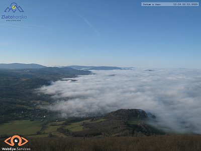 Pozdrav ze Zlatých Hor pod mlhou*/nesoutěžní