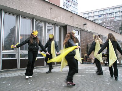 Tanec hvězd před zrozením Ježíše