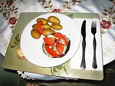 Portobello na grilu