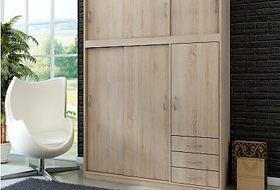 Ušetřeme prostor v bytě správnou volbou šatní skříně