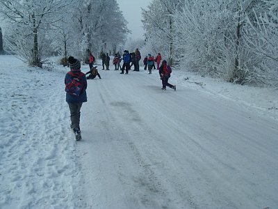 Děti se na sněhu dokáží nejvíc radovat*