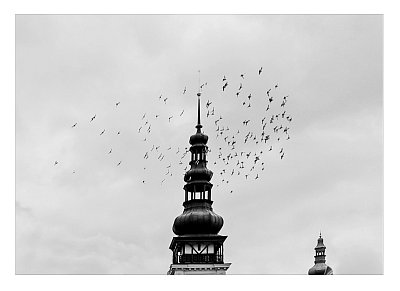 Štěbetárna u dvou věží ...