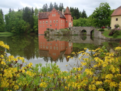 Červená Lhota na jaře