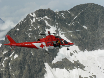 Záchranáři v Tatrách