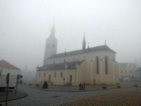 Mlha v Kašperkách